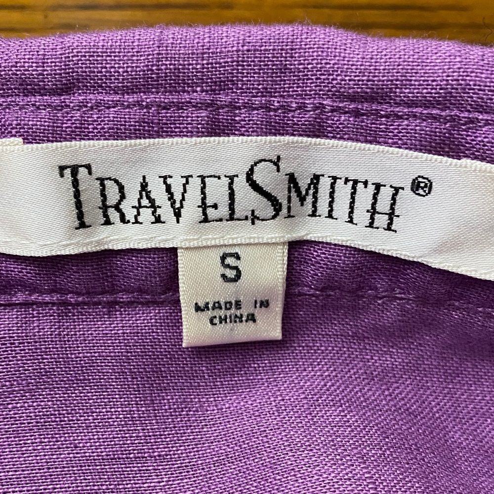 Purple Linen Tunic - Picture 11 of 14
